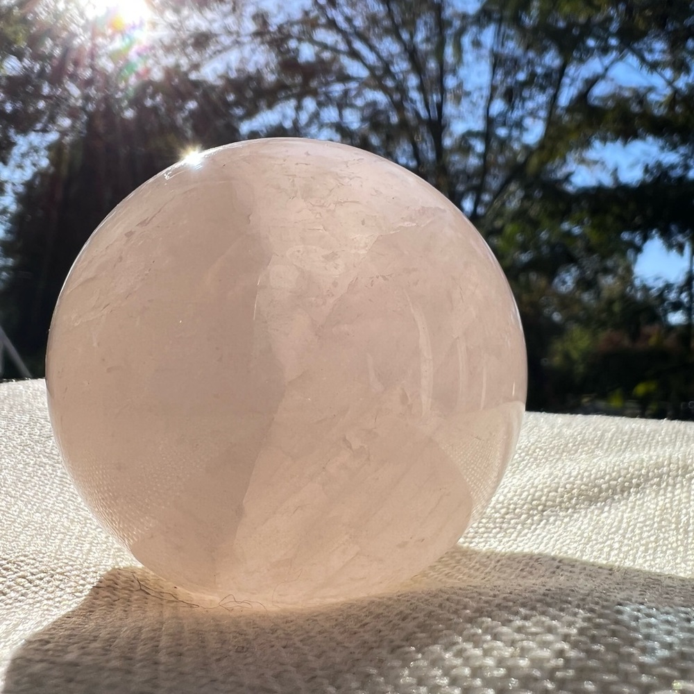 🔥SOLD🔥ROSE QUARTZ SPHERE